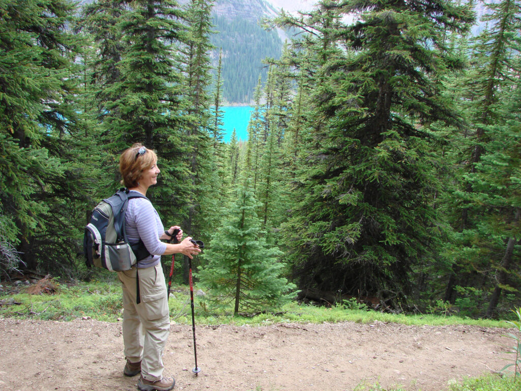 hiking in the rockies to collect ideas